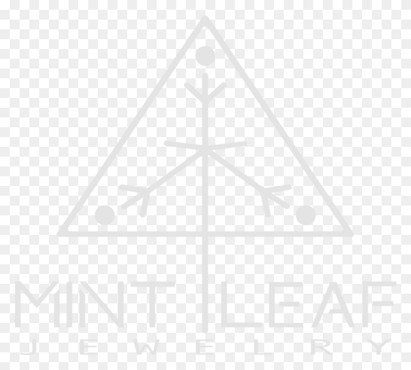 967x863 Mint Leaf Aspen Avsc, Triangle, Symbol, Utility Pole HD PNG Download