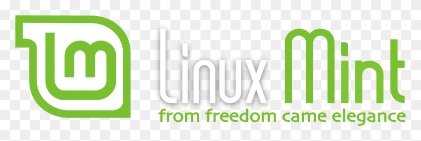 1921x548 Логотип Монетного Двора Linux Mint, Слово, Текст, Алфавит Hd Png Скачать