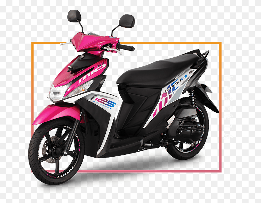 662x592 Mio I 125 S Technical Features Mio I 125 Magenta, Motorcycle, Vehicle, Transportation HD PNG Download