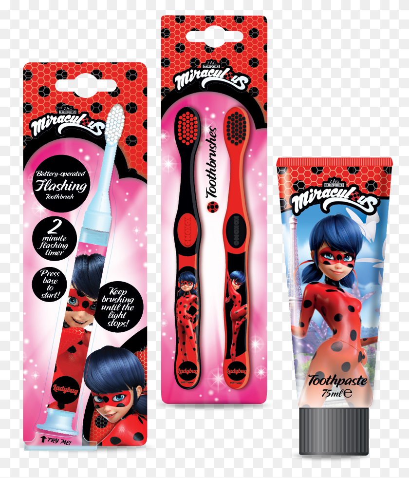 775x921 Miraculous Cartoon, Doll, Toy, Brush HD PNG Download