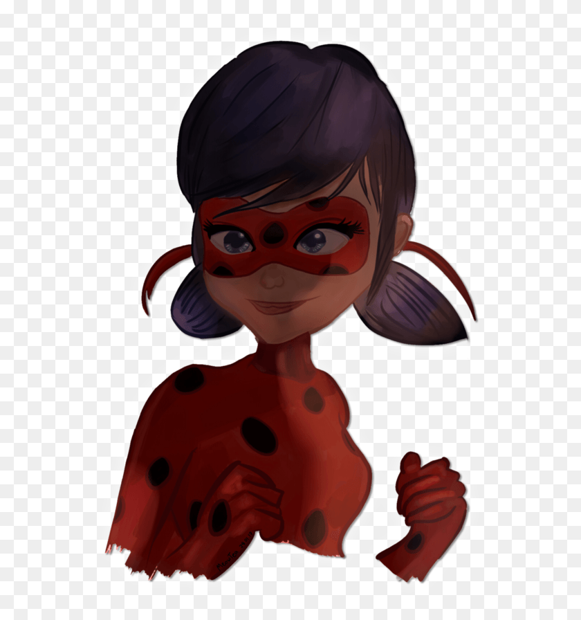 590x836 Miraculous Ladybug By Me, Helmet, Clothing, Apparel HD PNG Download