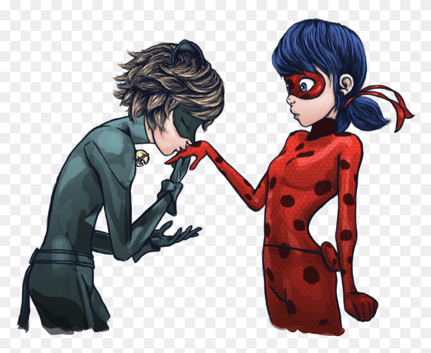 993x801 Miraculous Ladybug, Oboi, Ladybug Y Chat Noir Png