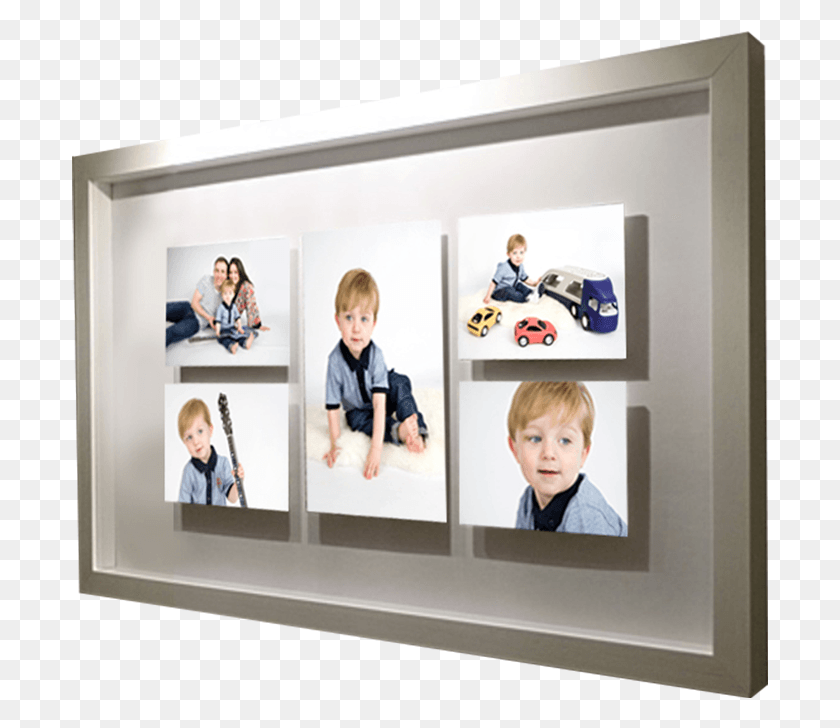 697x668 Mirage Photo Frame Picture Frame, Collage, Poster, Advertisement HD PNG Download