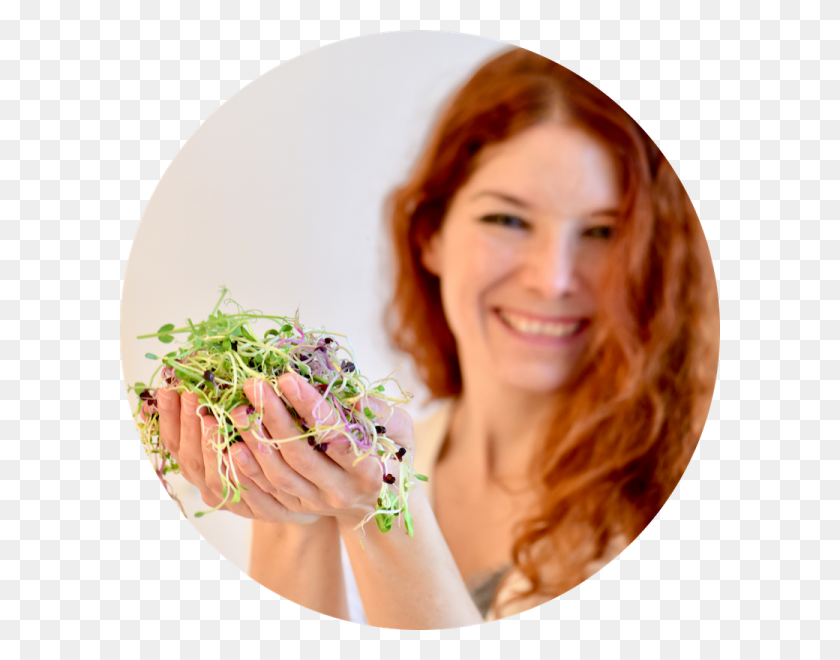 600x600 Miriam Sommer Owner Of Fresh Sprouts Sannakji, Person, Plant, Female HD PNG Download