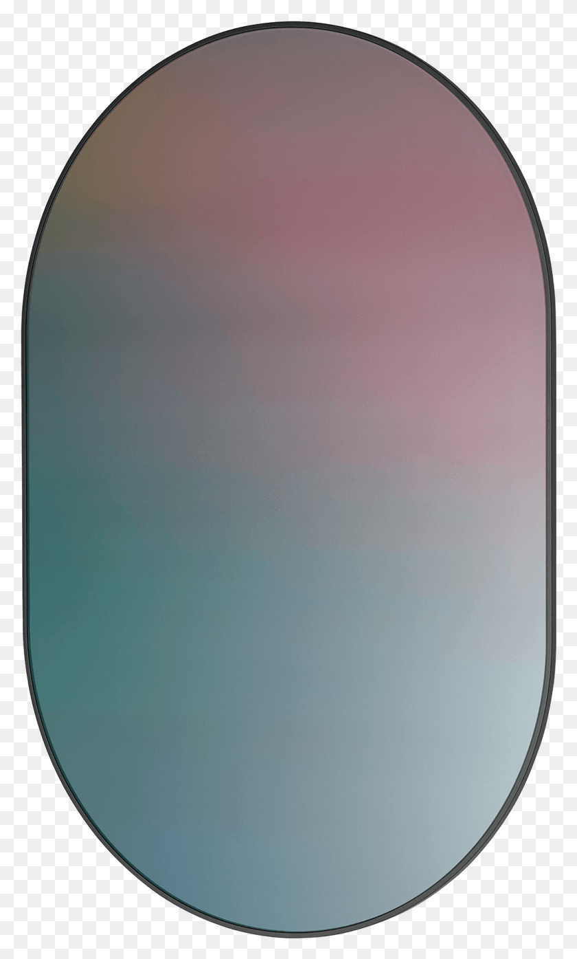 1052x1801 Mirror Oval Designed By Studio Roso For Objects By Fritz Hansen Mirror, Screen, Electronics, Car Mirror HD PNG Download