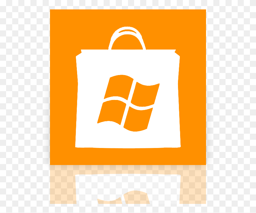 561x641 Mirror Store Windows Icon Windows 7 Background White, Bag, Shopping Bag, Text HD PNG Download