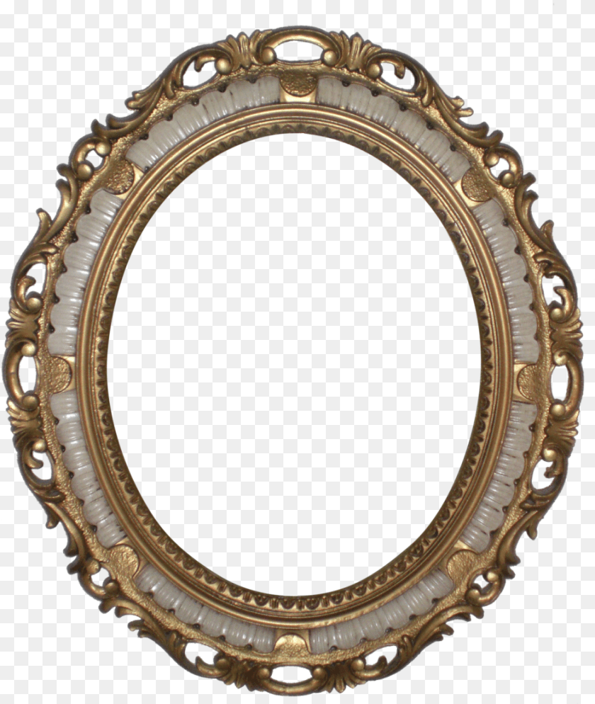 943x1116 Mirror With Decorative Frame Image Mirror, Oval, Photography Transparent PNG