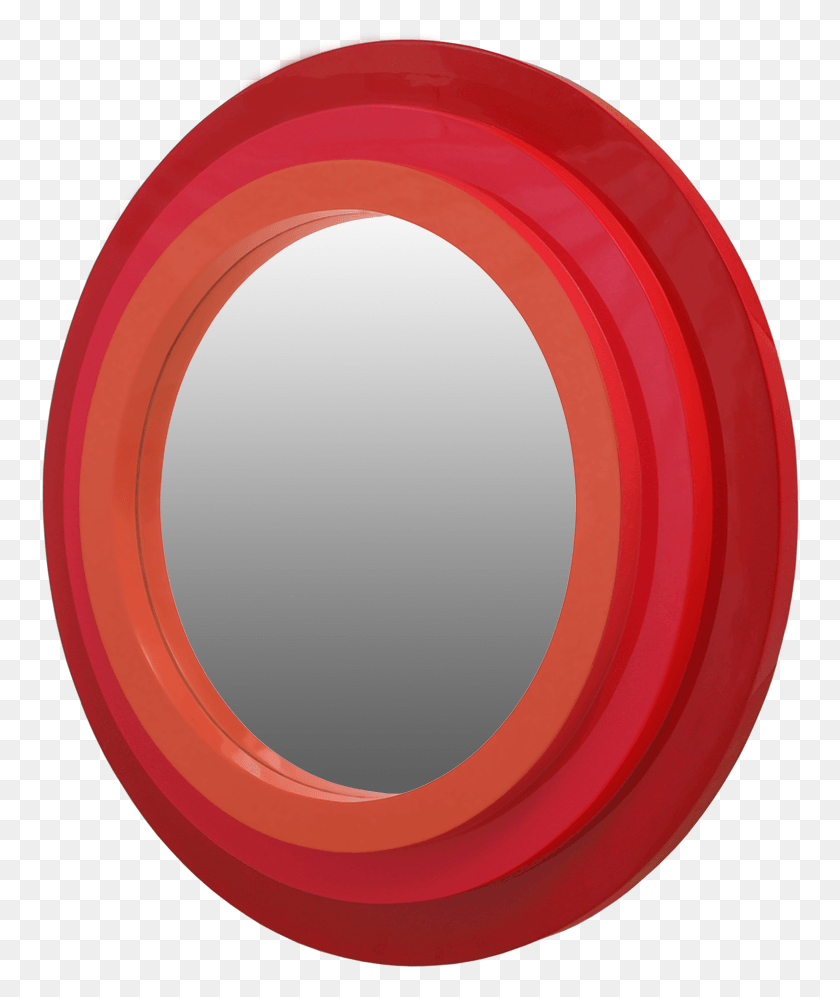 758x937 Mirror With The Boundary Of Three Circular Frames Of Circle, Tape, Oval HD PNG Download
