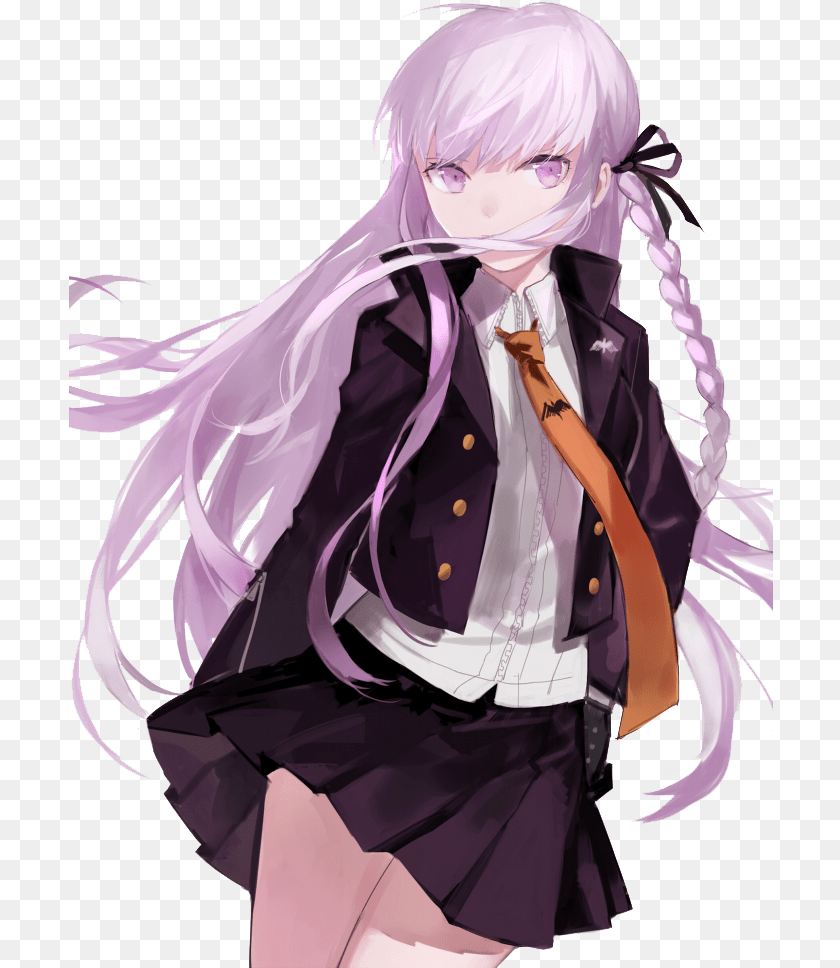 705x968 Miscelneo Fondo De Pantalla Probably With A Mantilla Dangan Ronpa Kirigiri Fanart, Adult, Publication, Person, Woman Clipart PNG