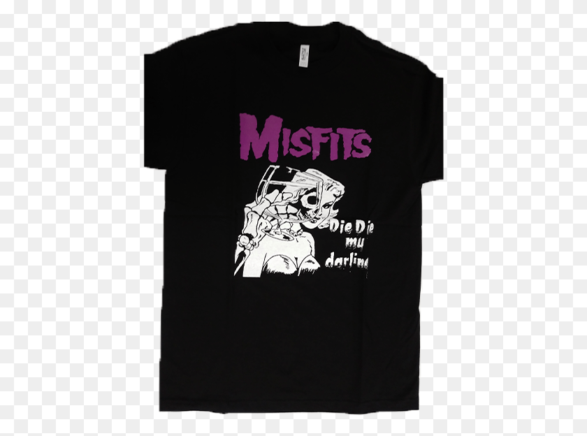 431x564 Descargar Png / Misfits Die Die My Darling, Ropa, Camiseta, Camiseta Hd Png