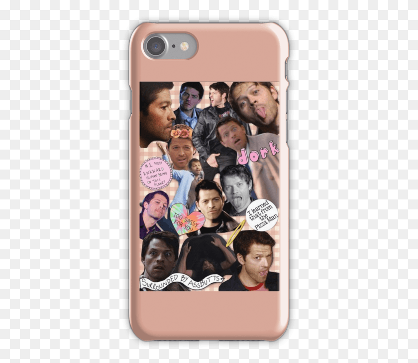 353x668 Misha Collins Tumblr Collage Iphone Cases Amp Skins By Cardi B Iphone Cases, Poster, Advertisement, Person HD PNG Download