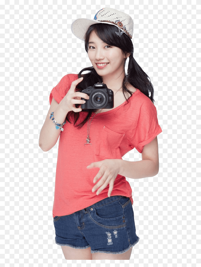 519x1055 Miss A Suzy Please Like Or Reblog If Using Suzy Bae Stickers, Person, Human, Camera HD PNG Download