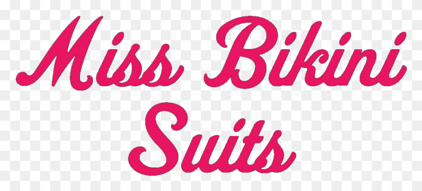 961x395 Miss Bikini Suits Logo, Text, Alphabet, Poster Descargar Hd Png