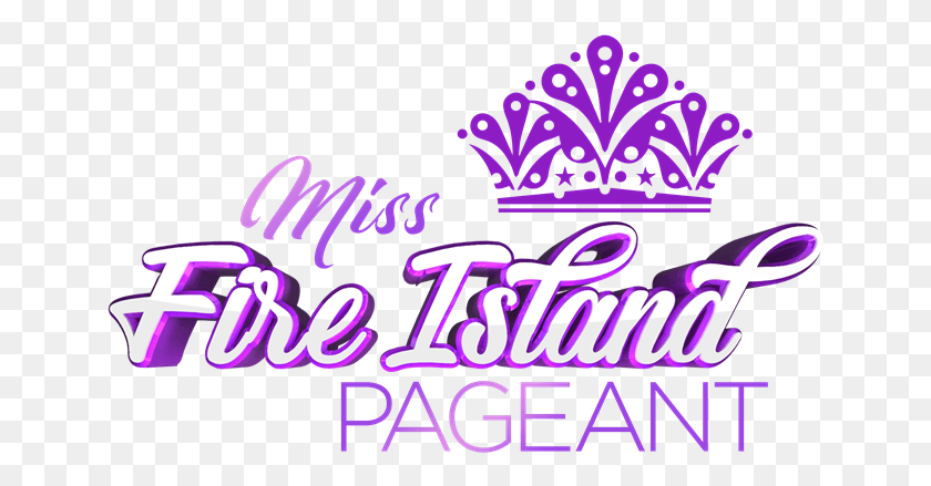 648x379 Miss Fire Island Logo Graphic Design, Text, Purple, Light HD PNG Download