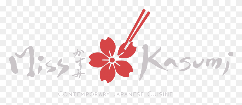 1828x718 Miss Kasumi Contemporary Japanese Cuisine Miss Kasumi Hawaiian Hibiscus, Graphics, Text HD PNG Download