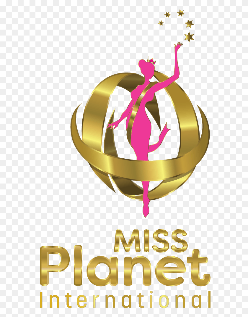 586x1011 Miss Planet International Graphic Design, Trophy, Gold, Flyer HD PNG Download