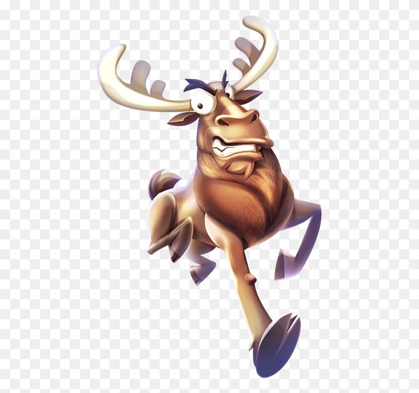 452x728 Miss The Moose Illustration, Mammal, Animal HD PNG Download
