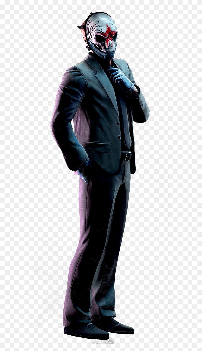 641x1394 Miss This Incredible Opportunity Of 100 Free Payday 2 Sokol And Dallas, Clothing, Apparel, Suit HD PNG Download
