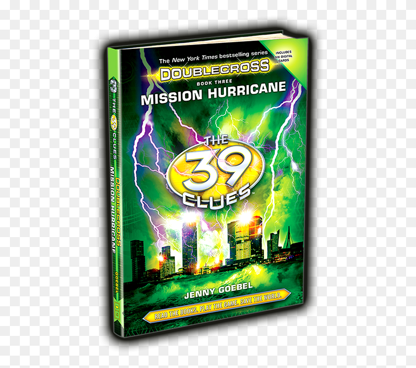 470x685 Mission Hurricane 39 Clues Mission Hurricane, Advertisement, Poster, Flyer HD PNG Download