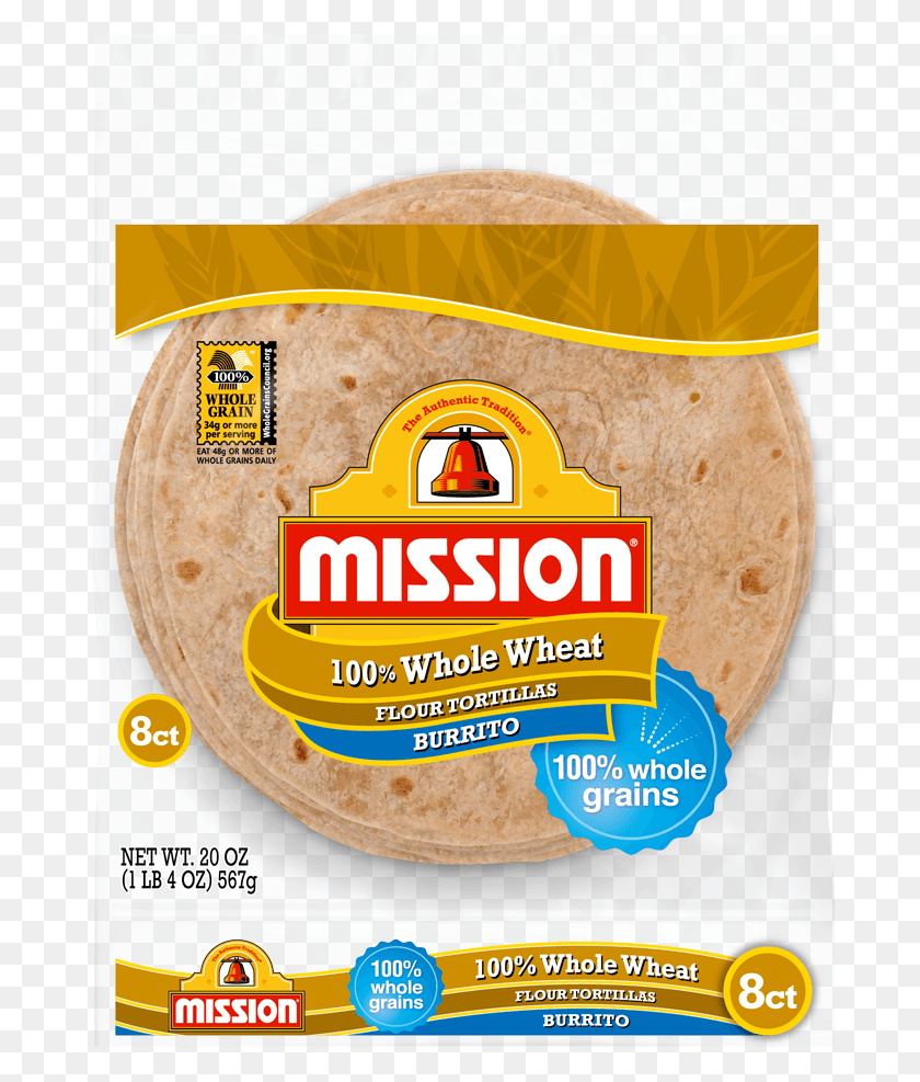 695x927 Mission Low Carb Tortillas, Bread, Food, Pancake HD PNG Download