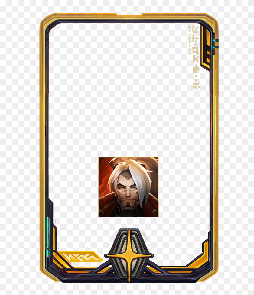 610x916 Mission Reward And Craftable Icons Amp Borders Odyssey Kayn Border, Person, Human, Overwatch HD PNG Download