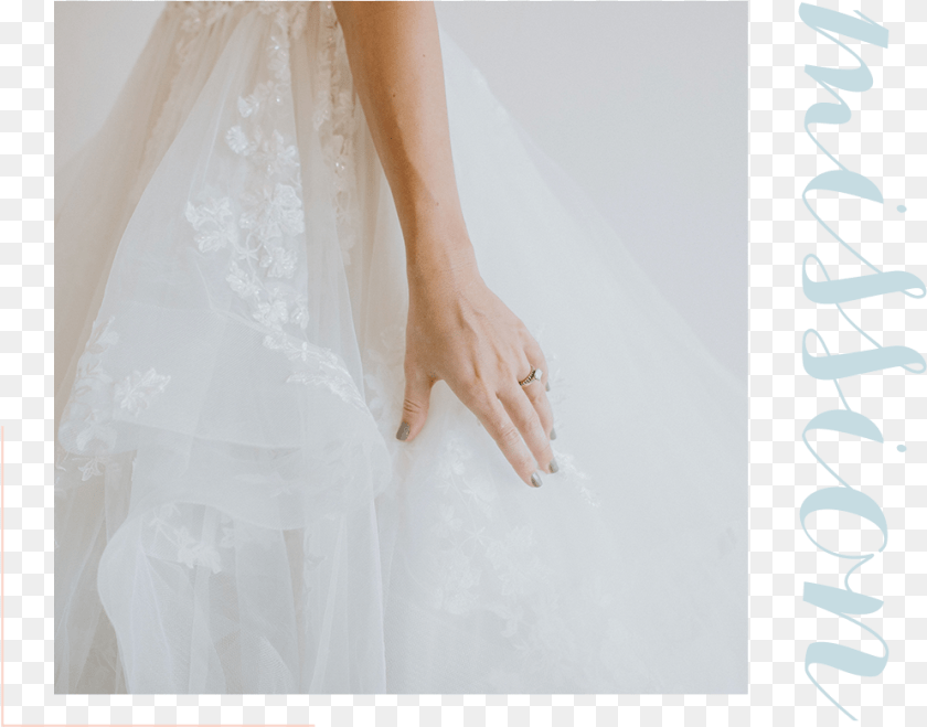 Mission Wedding Dress, Body Part, Clothing, Person, Finger PNG
