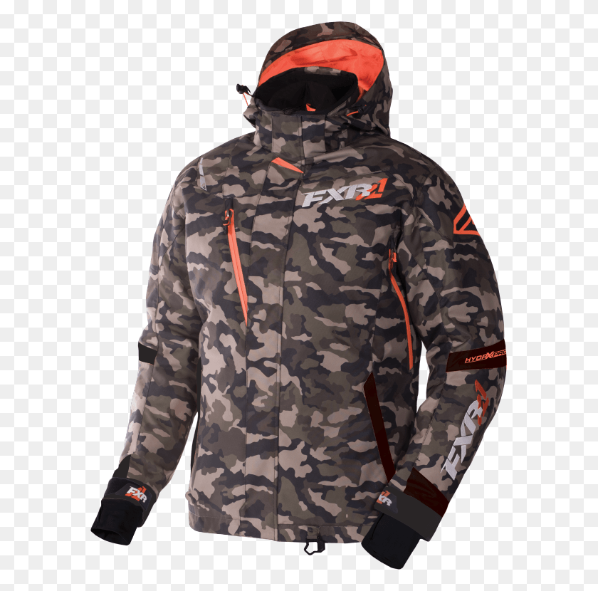 585x770 Mission X Fxr Snowmobile Jacket Mens Army Urban Camo Camo Snowmobile Jacket, Clothing, Apparel, Military Uniform HD PNG Download