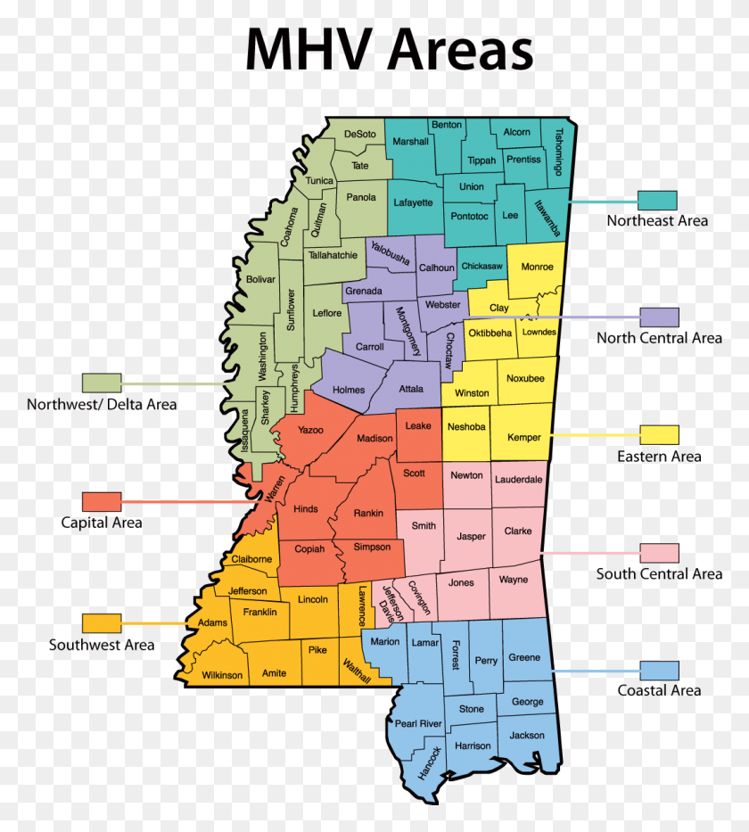 1072x1201 Mapa Del Condado De Mississippi, Mapa De Recursos Naturales De Mississippi, Vegetación Hd Png