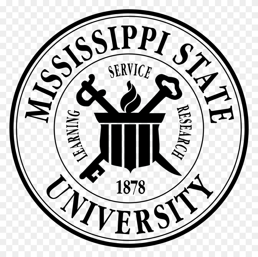 2033x2031 Логотип Государственного Университета Миссисипи Прозрачный Эмблема Государственного Университета Миссисипи, Символ, Логотип, Товарный Знак Hd Png Загружать