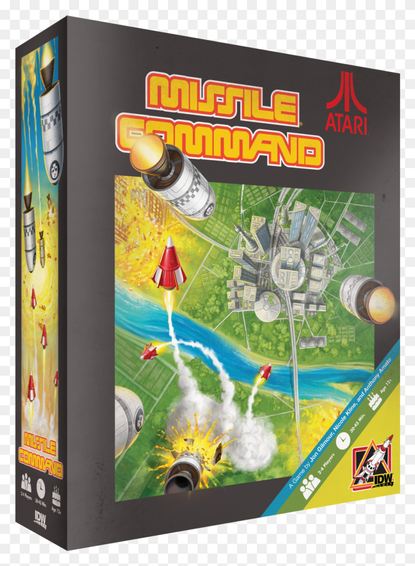 997x1387 Missle Command Atari Board Games, Poster, Advertisement, Electronics HD PNG Download