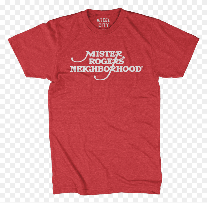 1007x984 Mister Rogers39 Neighborhood Logo Mr Rogers T Shirt Kids, Clothing, Apparel, T-shirt HD PNG Download