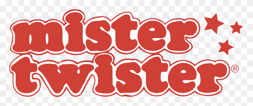2253x843 Mister Twister Logo Transparent Illustration, Label, Text, Mouth HD PNG Download