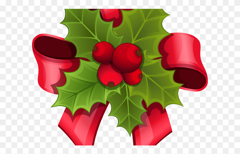 617x481 Mistletoe Cliparts Transparent Christmas Kiss, Leaf, Plant, Tree HD PNG Download
