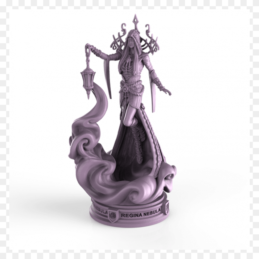 1024x1024 Mistress Of The Mist Figurine, Statue, Sculpture HD PNG Download