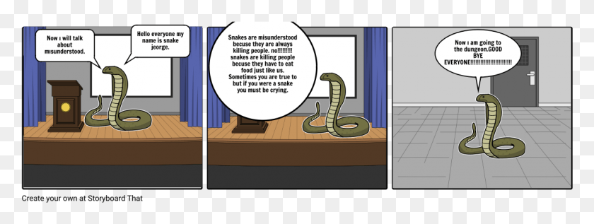 1145x378 Misunderstood Animals Cartoon, Cobra, Snake, Reptile HD PNG Download