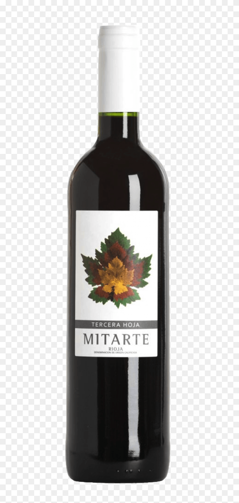 578x1705 Mitarte Madurado Tercera Hoja Rioja Botella De Vino, Botella, Alcohol, Bebida Hd Png