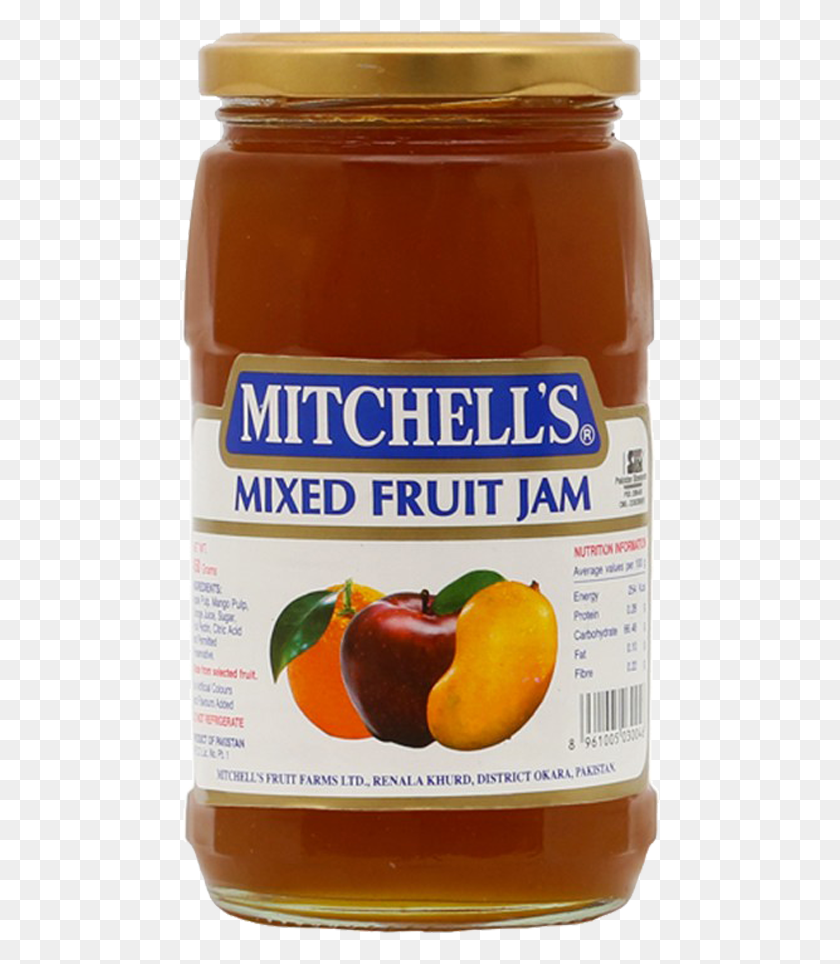 478x904 Mitchells Jam Fruit Mixed 450 Gm Mitchell39s Mixed Fruit Jam, Food, Plant, Honey HD PNG Download