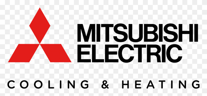 880x374 Mitsubishi Logo Mitsubishi Electric Cooling And Heating Logo, Clothing, Apparel, Symbol HD PNG Download