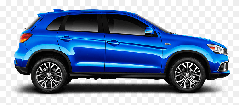 776x308 Mitsubishi Outlander Sport Se 2017 Outlander Sport Blue, Автомобиль, Транспортное Средство, Транспорт Hd Png Скачать