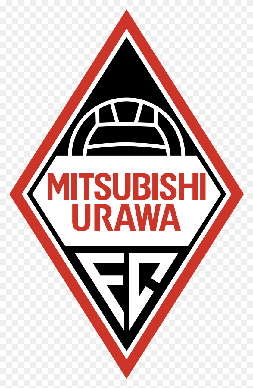 1481x2331 Mitsubishi Urawa Logo Transparent Urawa Red Diamonds Logo, Symbol, Sign, Road Sign HD PNG Download