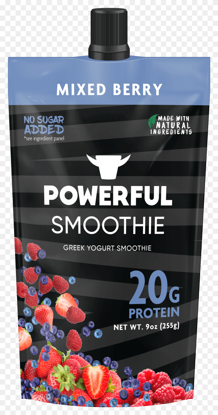 1493x2942 Mixed Berry Smoothie Powerful Smoothie, Poster, Advertisement, Flyer HD PNG Download