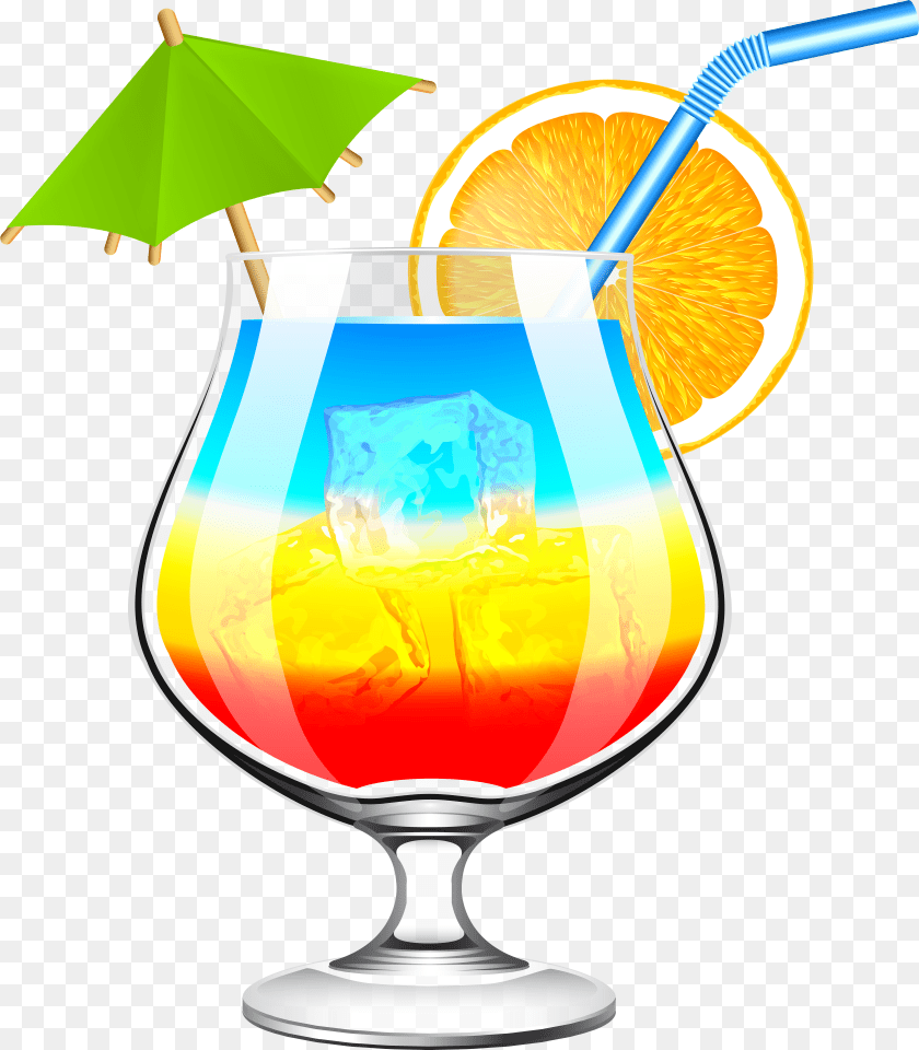 6724x7683 Mixed Drinks Clipart PNG