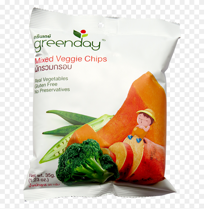 650x802 Mixed Veggie Chips Green Day, Plant, Food, Vegetable HD PNG Download