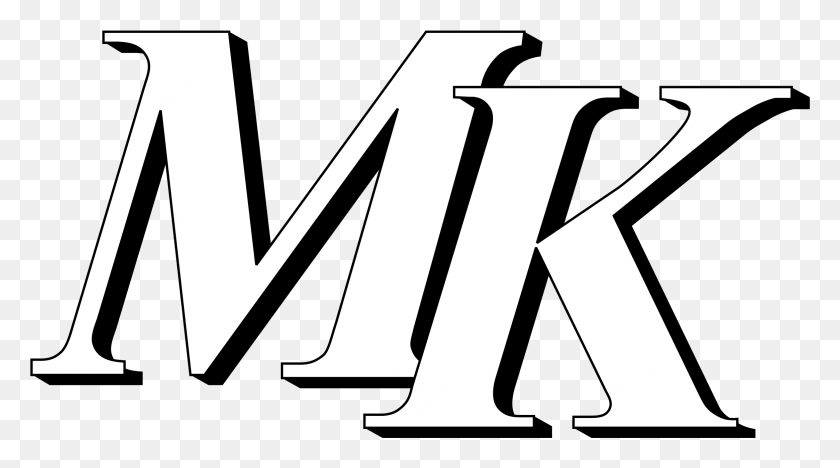 2332x1221 Mk Logo Transparent Mk, Text, Alphabet, Word Descargar Hd Png
