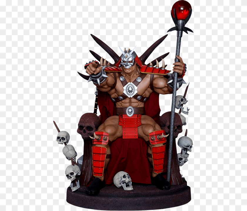 480x720 Mk Shao Kahn Figure, Adult, Male, Man, Person Clipart PNG