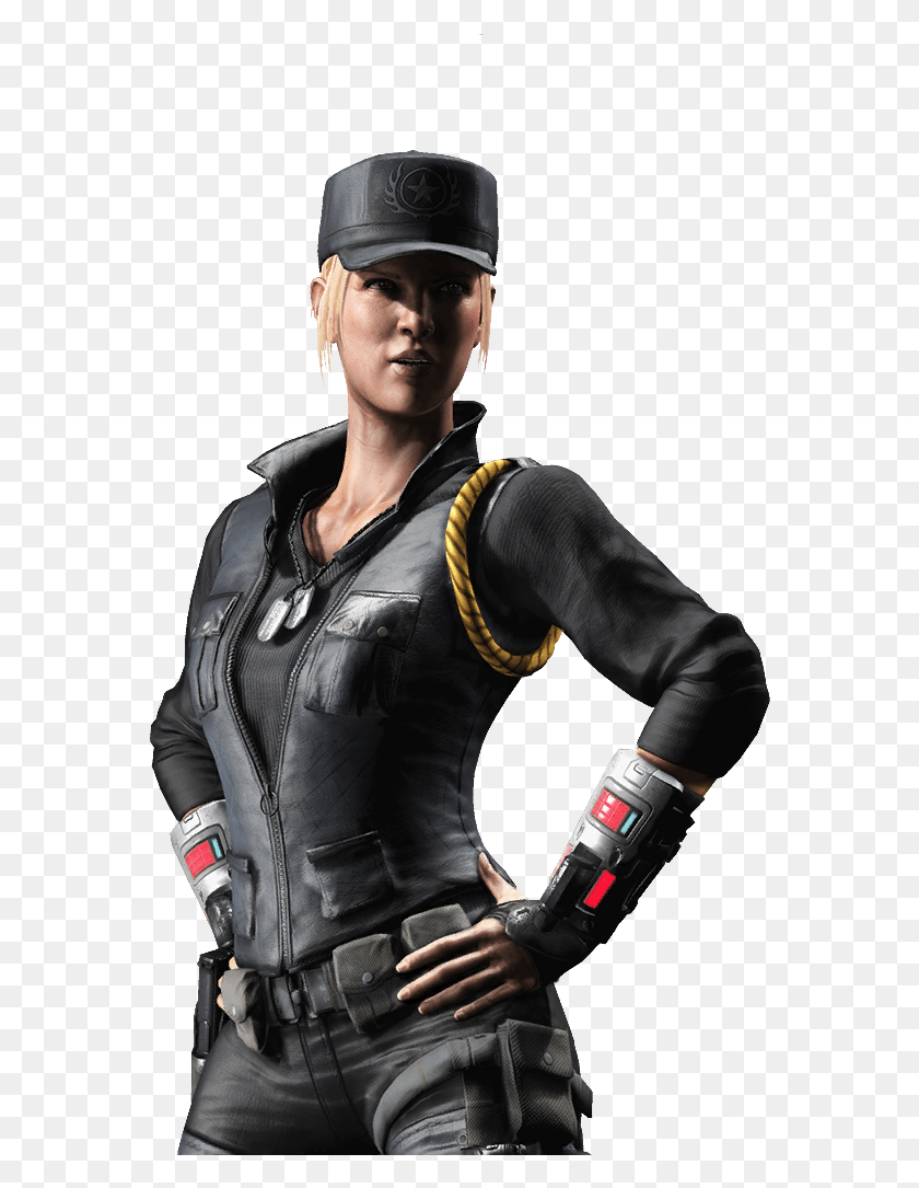 568x1025 Mkx Mobile Renders Sonya Blade Ronda Rousey, Person, Human, Costume HD PNG Download