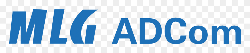 1997x309 Логотип Mlg Adcom Прозрачный Электрический Синий, Алфавит, Текст, Слово Hd Png Скачать
