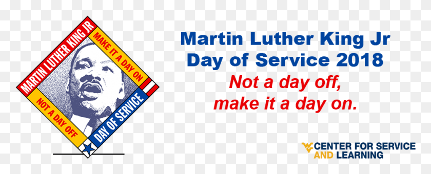 930x335 Mlk Day Of Service, Person, Human, Text HD PNG Download