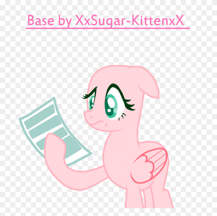 831x824 Mlp Base Cartoon, Hand, Text, Animal HD PNG Download