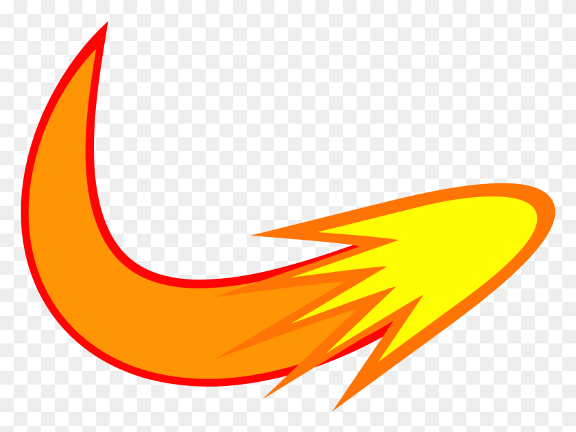 1860x1357 Mlp Cutie Mark De Fuego Comet Clipart Transparent, Fire, Symbol, Banana HD PNG Download